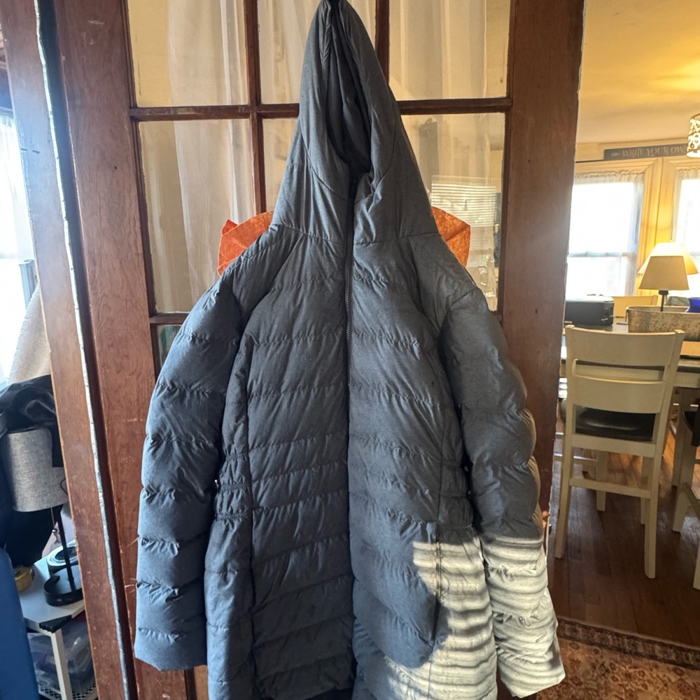The North Face Gray Puffer Jacket